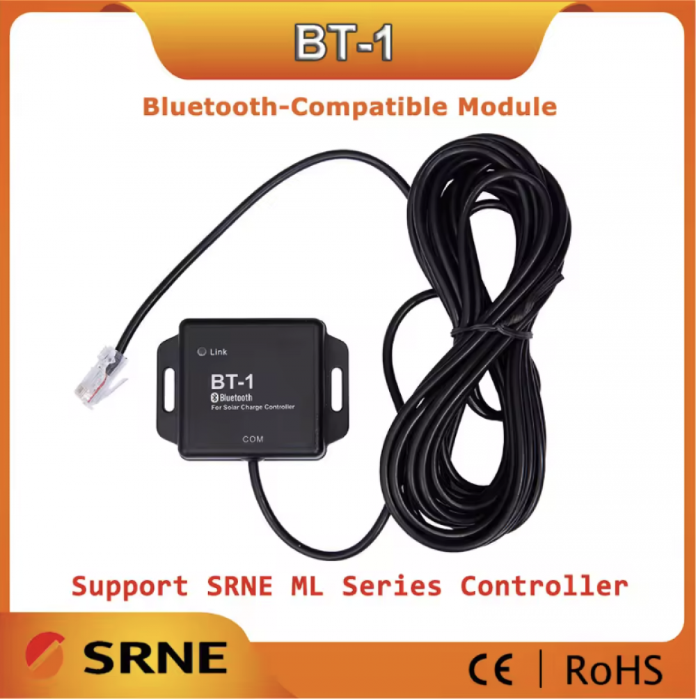 SRNE BT-1 Bluetooth-Compatible Module for MPPT Controller ML Series Controllers